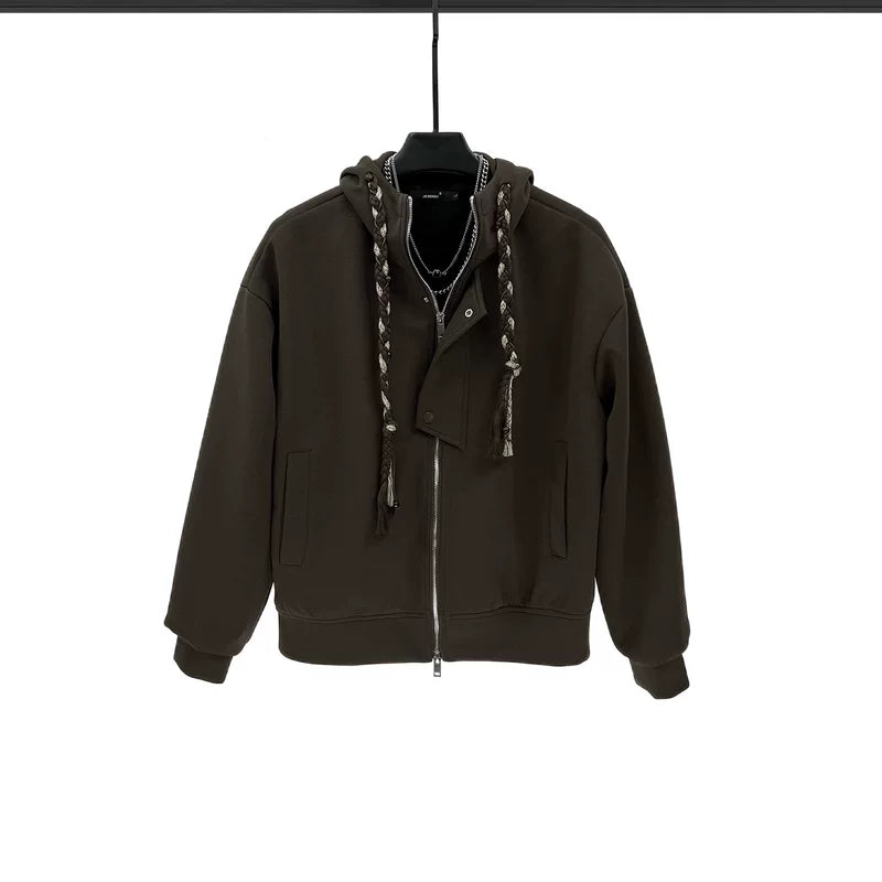 Loose Hooded Sweatshirt and Pants (sold separately)