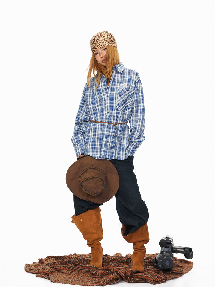 Plaid Long Sleeve Casual Shirt