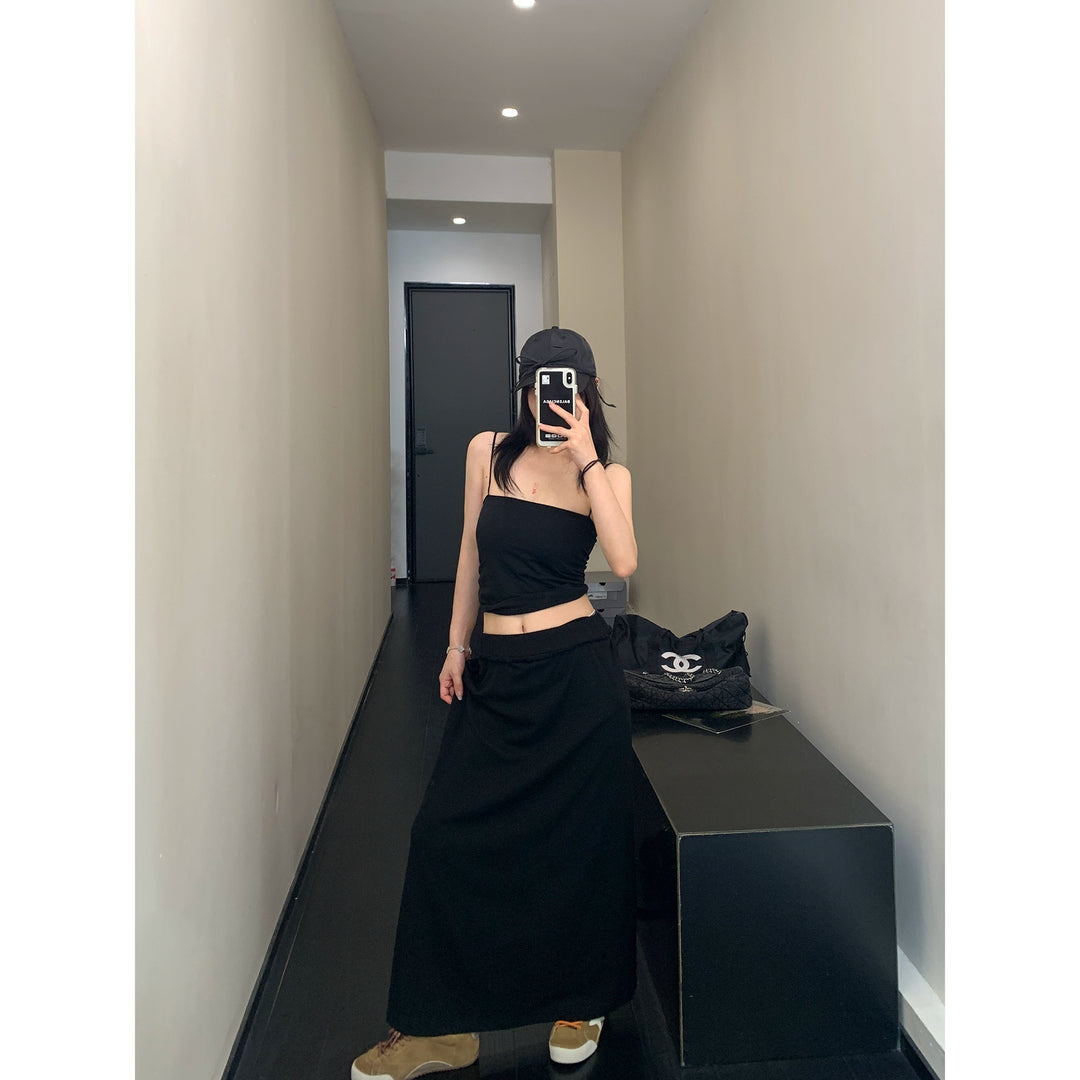 Losse Casual Drape Rok Broek 