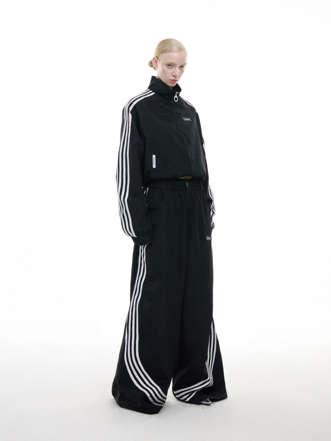 Stand-Up Collar Casual Sports Suit