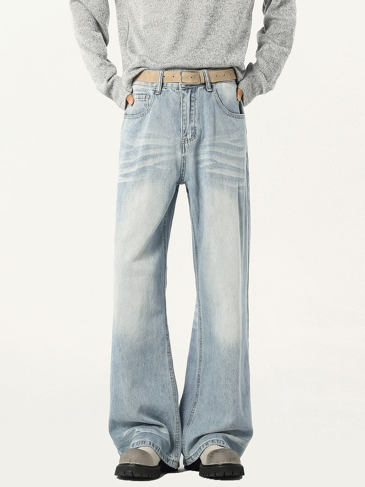 Casual Loose Straight-Leg Jeans