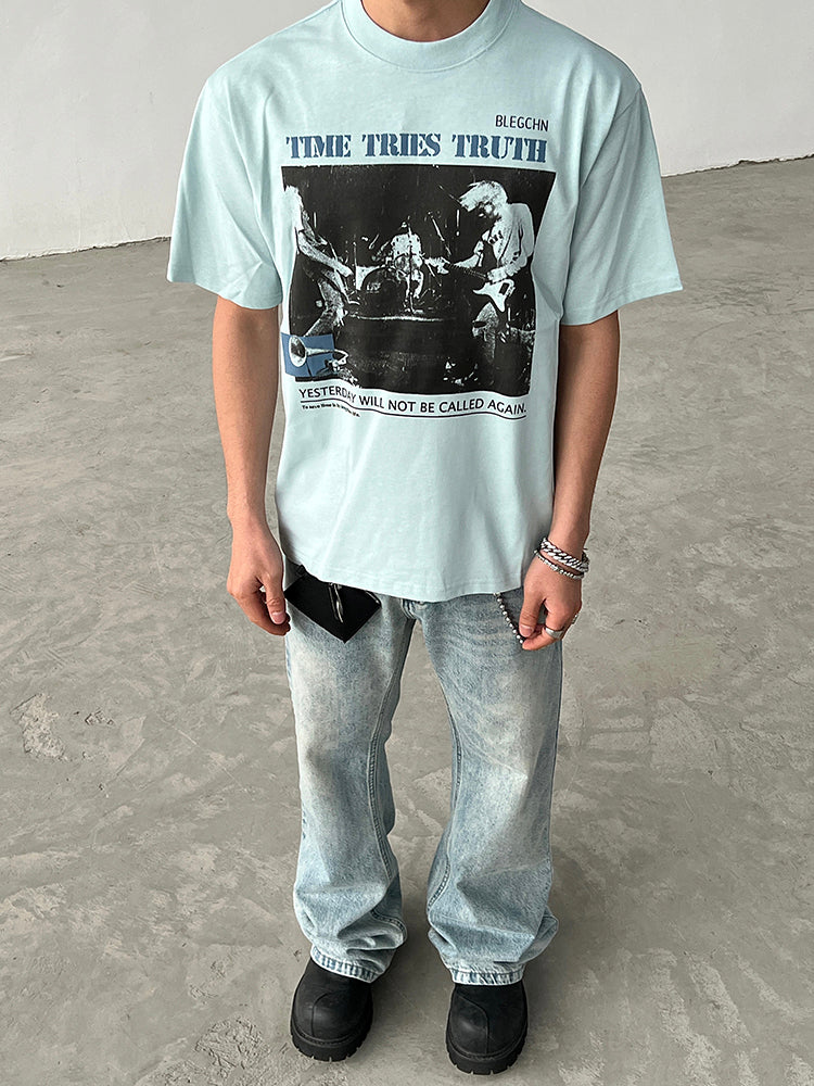 Rock Band Graphic T-Shirt