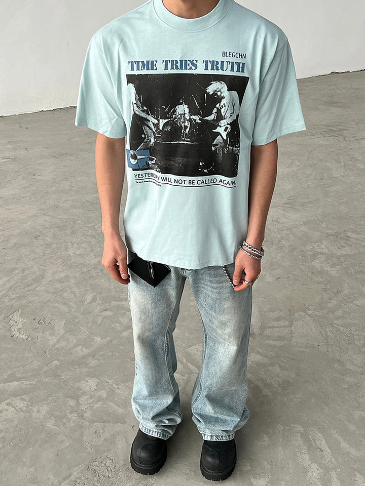 Rock Band Graphic T-Shirt