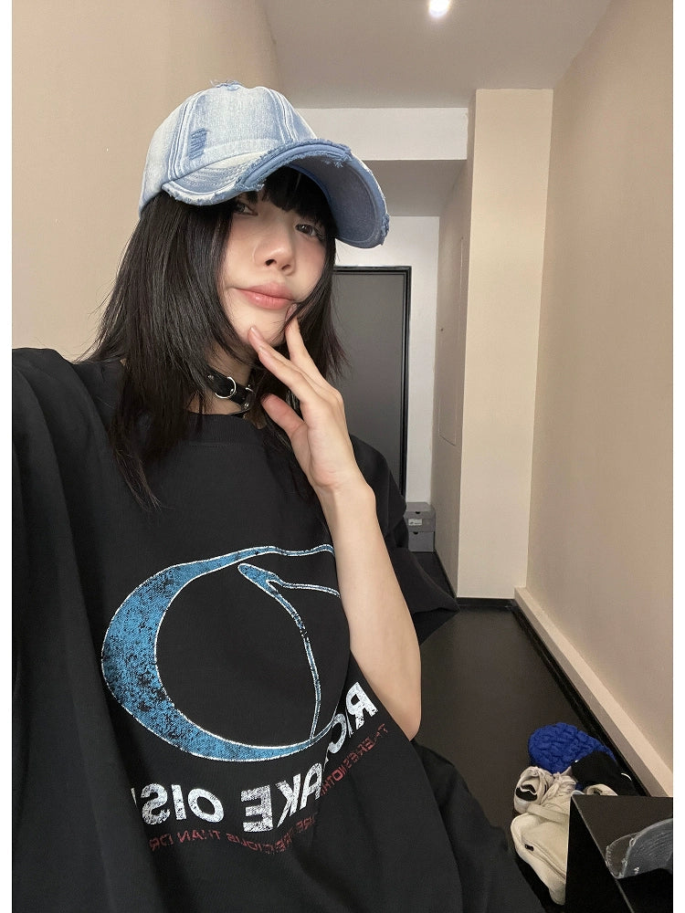 Loose Fit Crew Neck T-shirt