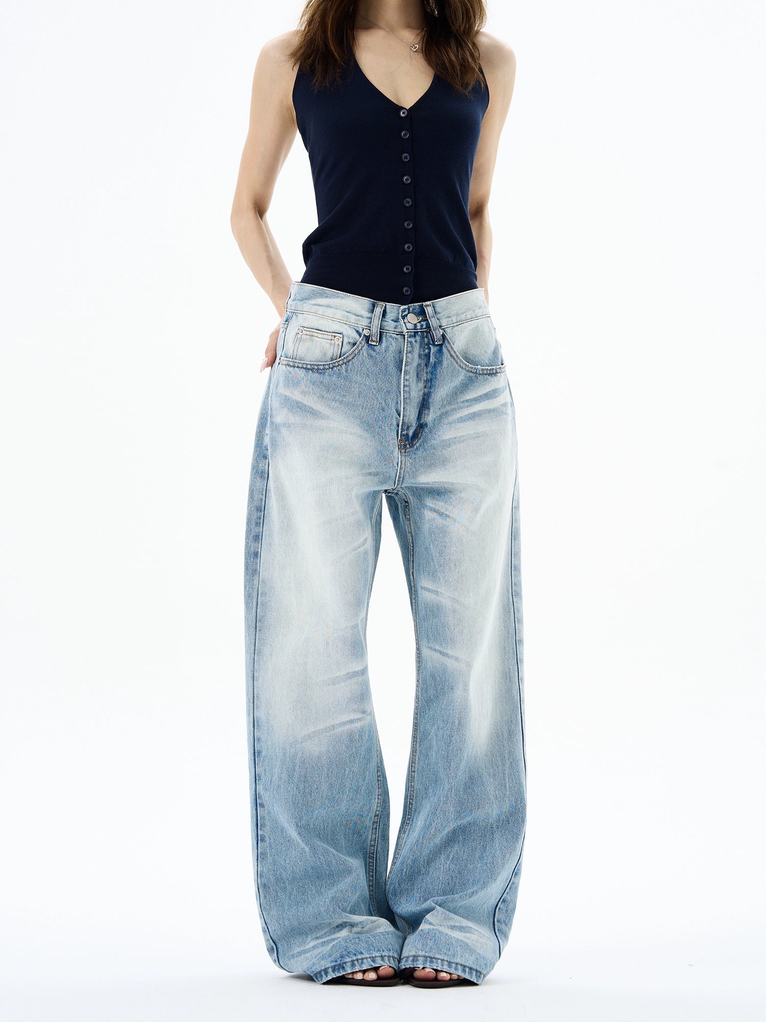 Loose Fit High Street Jeans