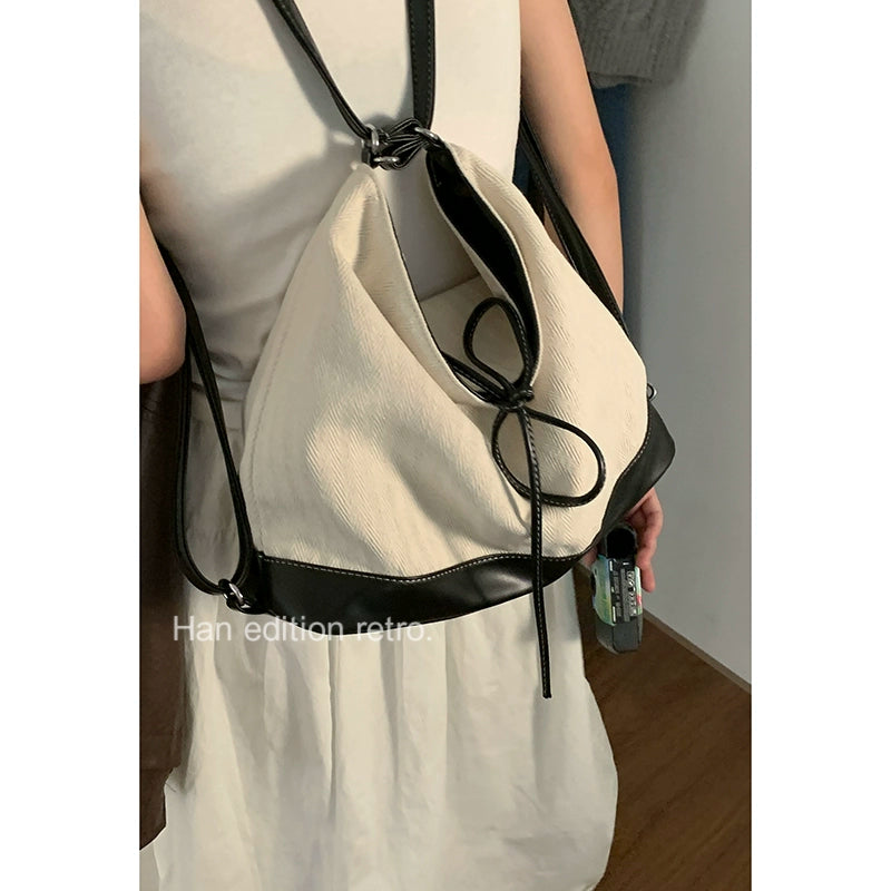 Large Capacity Canvas Shoulder Tote Bag