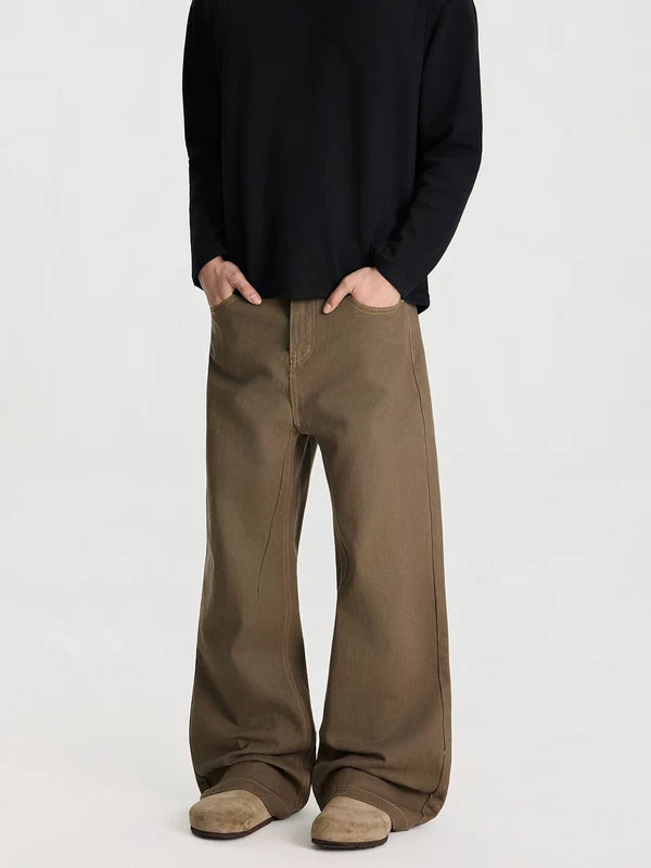 Jeans a gamba larga svasati retro 