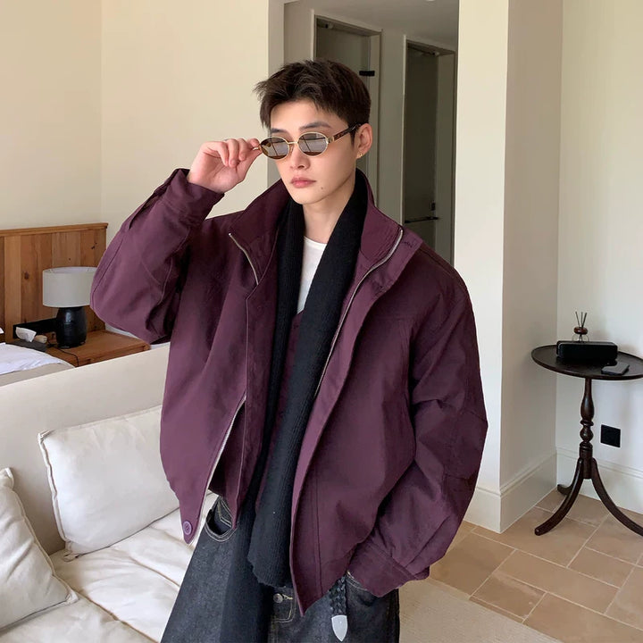 Gequilted Harrington Oversized Katoenen Jas 