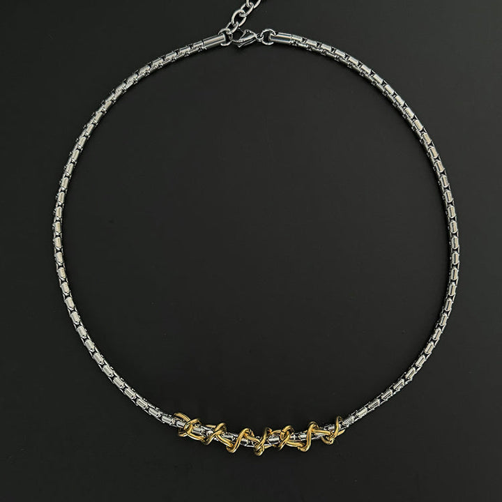 Tibetan Titanium Steel Chain Bracelet