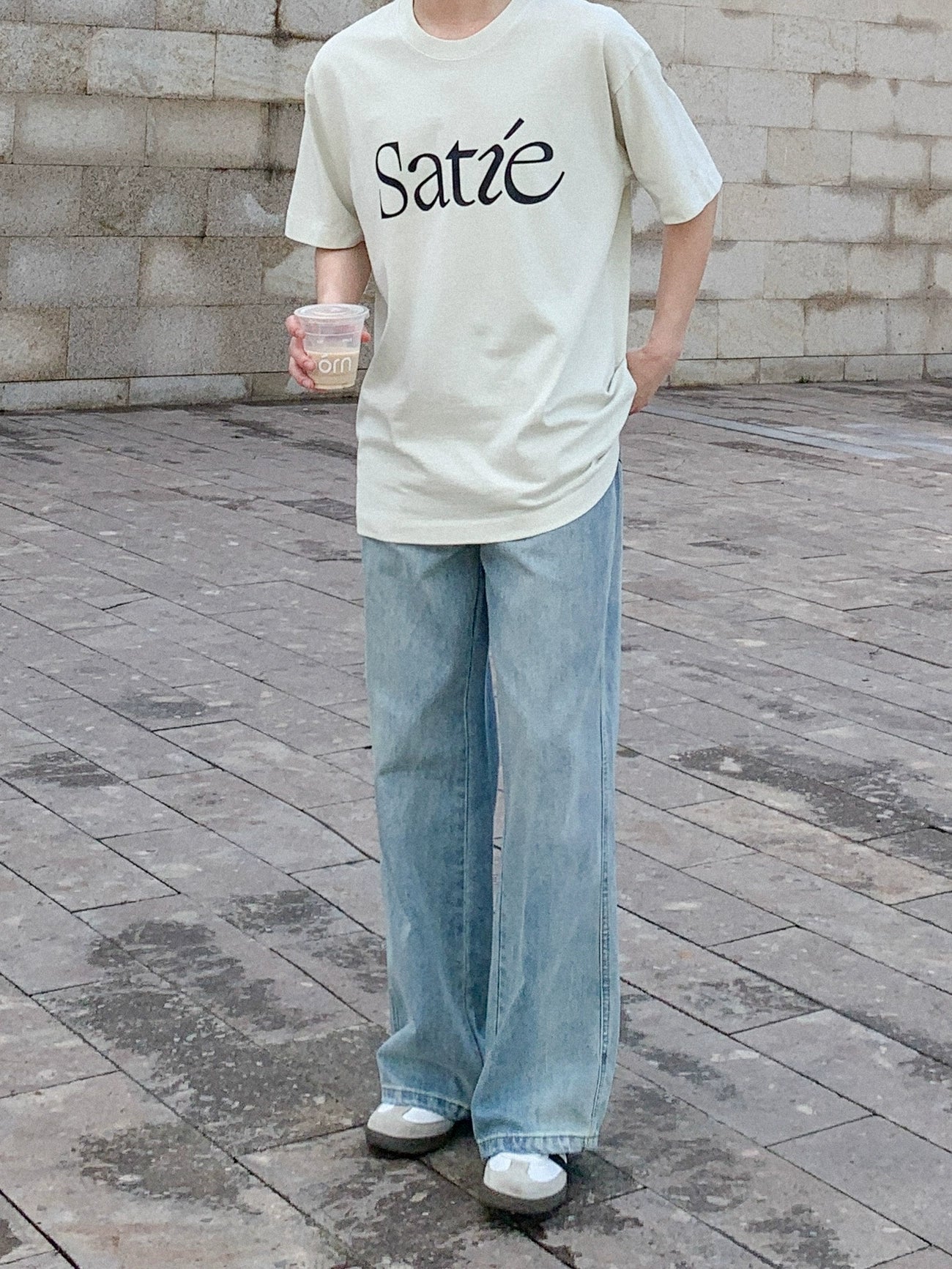 Loose Fit Washed Casual Jeans