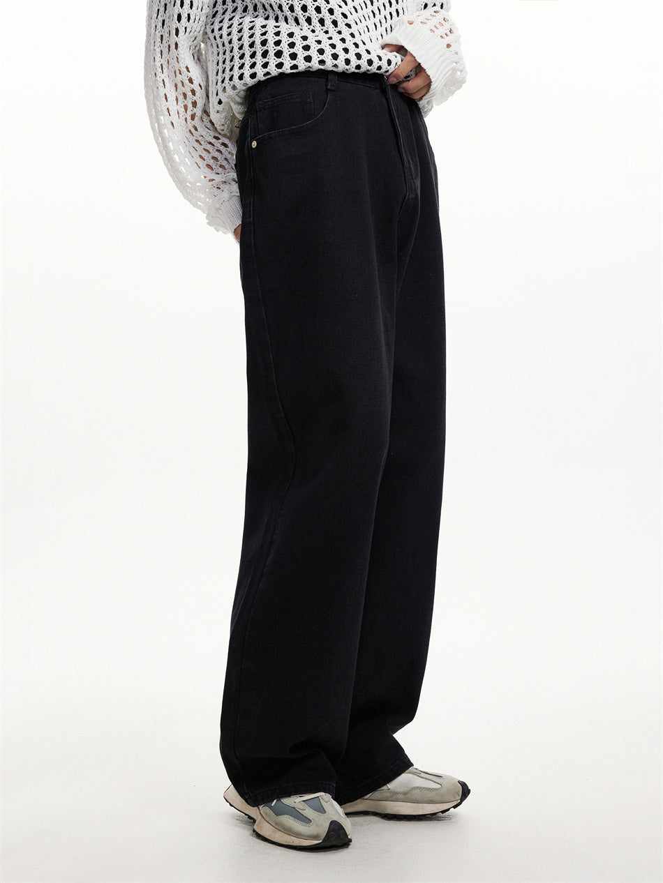 Wide-Leg Baggy Jeans