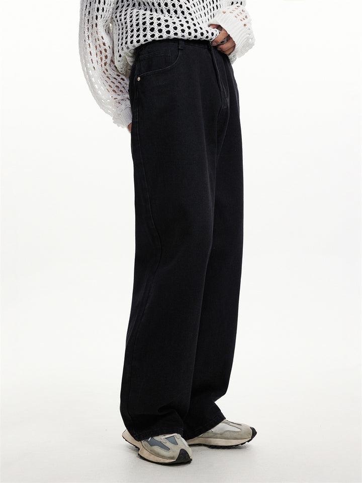Wide-Leg Baggy Jeans