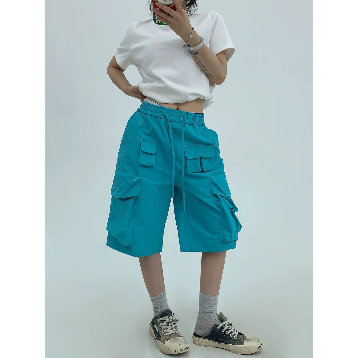 Casual Loose Cargo Shorts