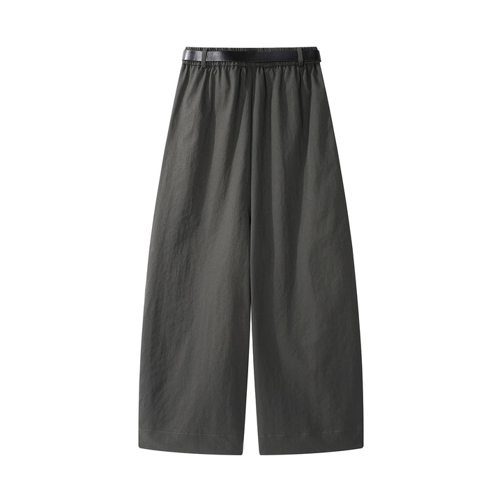 Wide Leg Elastic Waist Pants