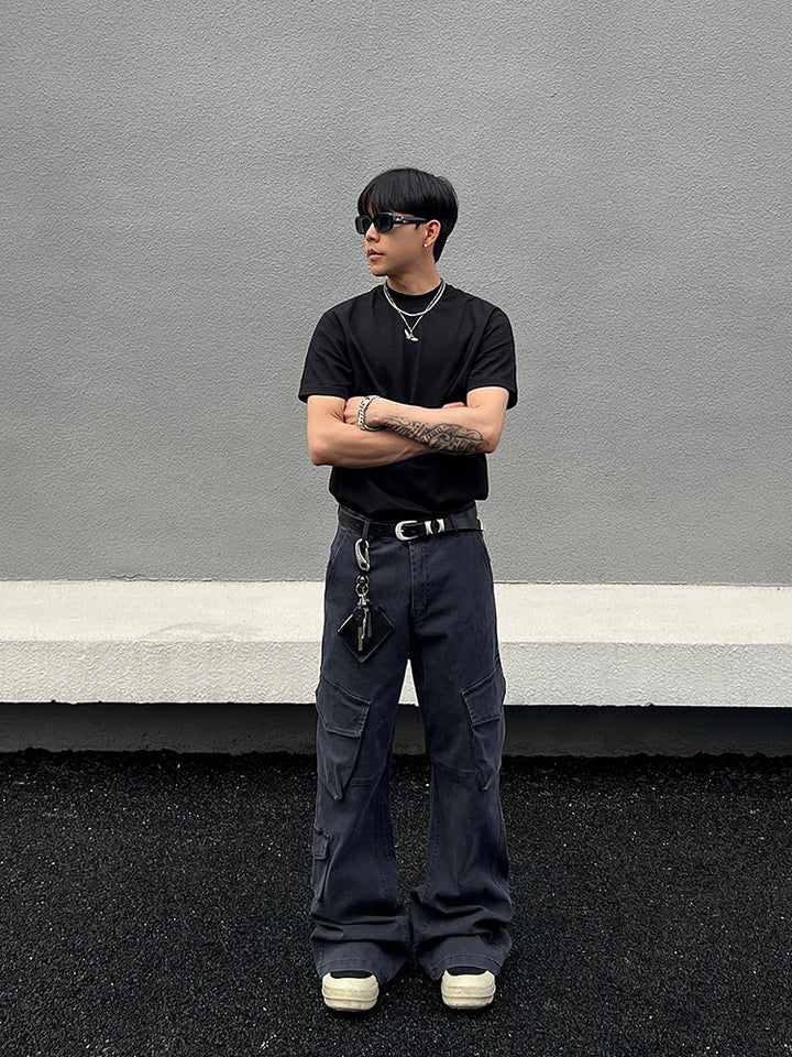 Straight Leg Cargo Pants