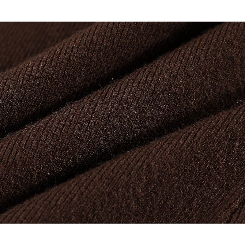 Belted Waist Knit Sweater