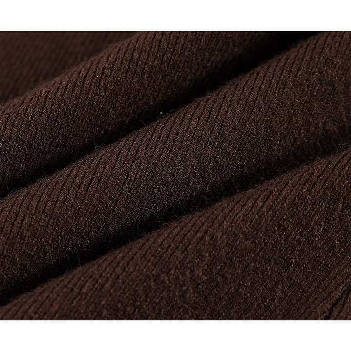 Belted Waist Knit Sweater