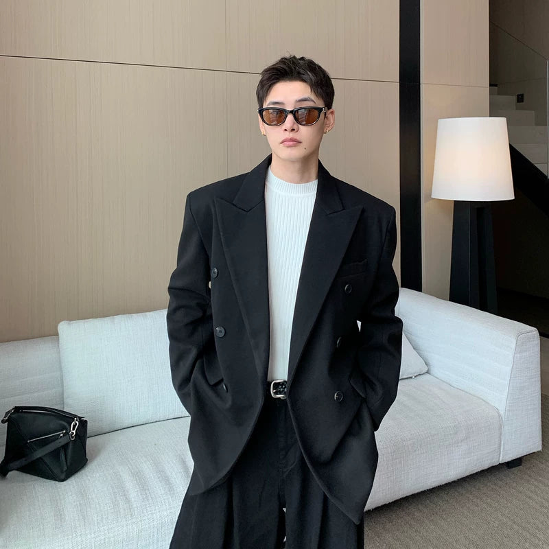 Dubbelzijdige minimalistische blazer 