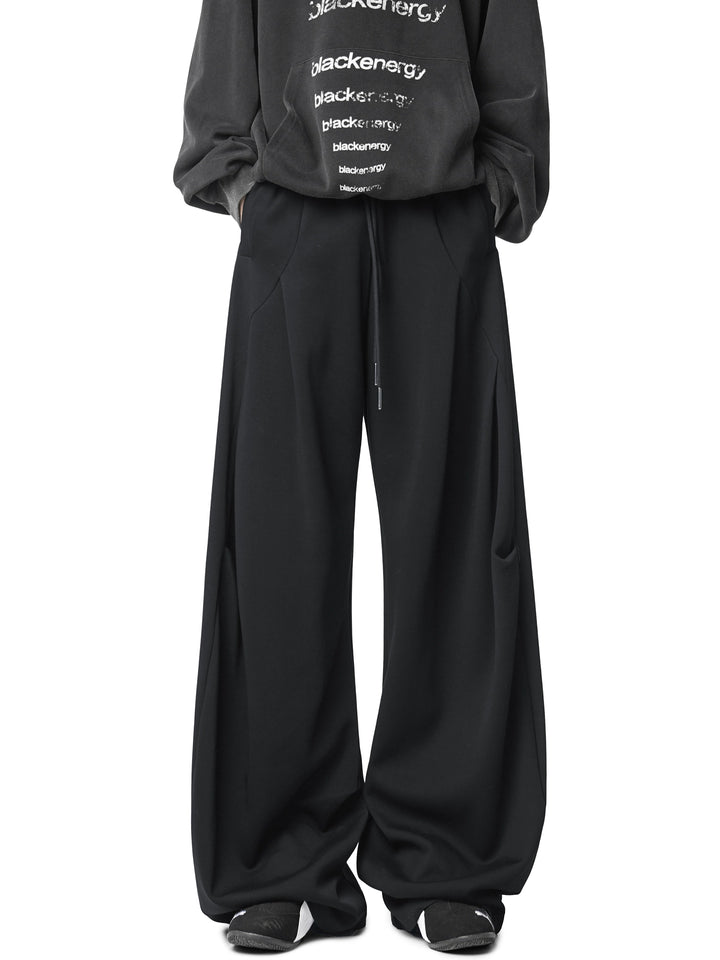 Deconstructed Loose Fit Casual Sweatpants
