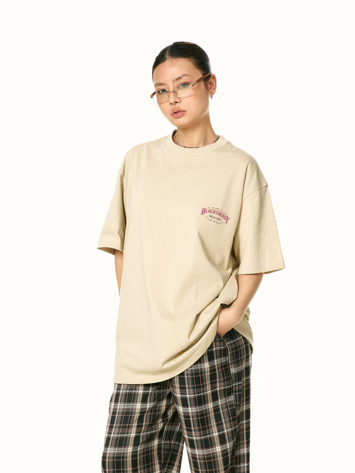 Retro Pure Cotton Casual T-Shirt