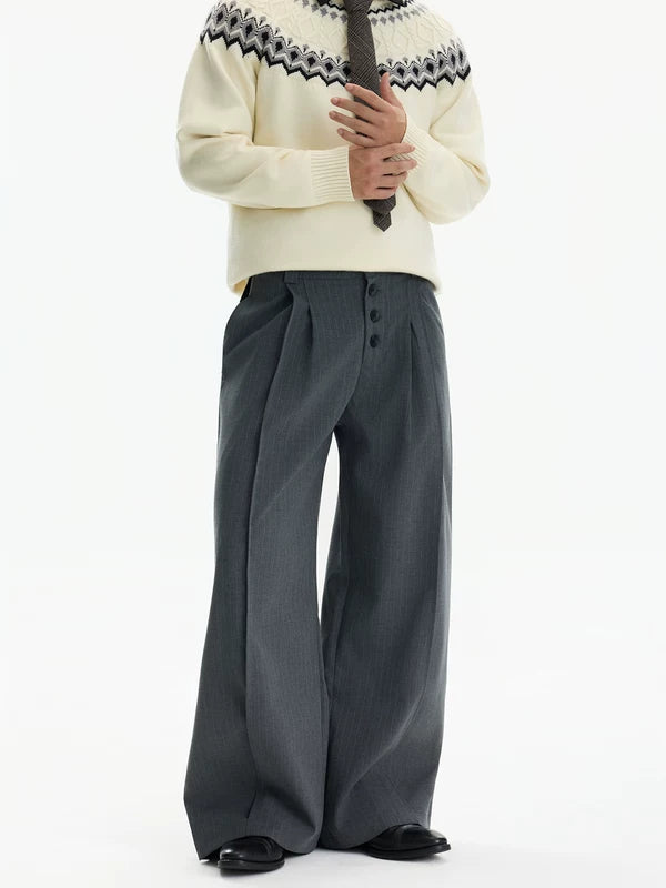 Faltenrockweite A-Linie Freizeit-Hosen 