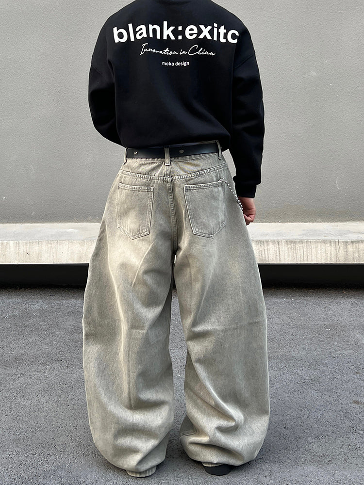 Baggy Wide-Leg Jeans