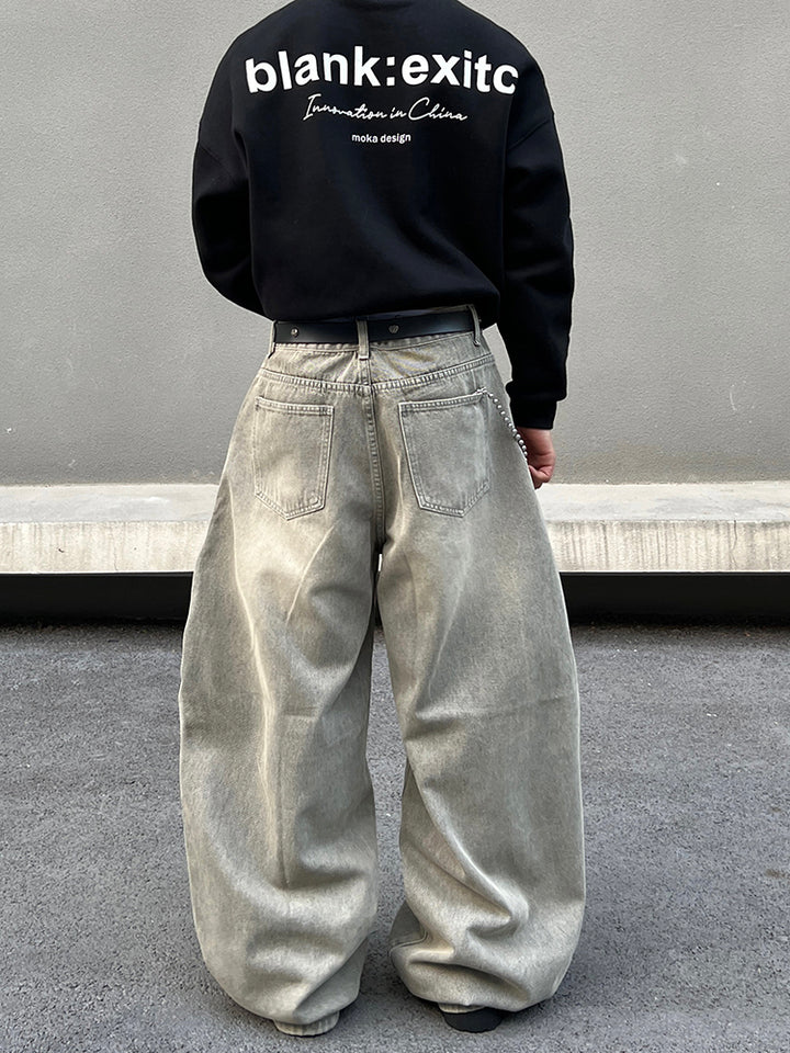 Baggy Wide-Leg Jeans