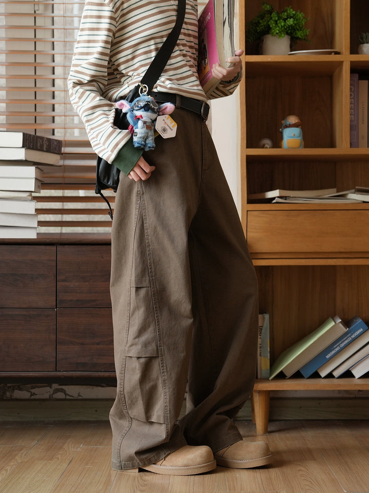 Loose Straight Wide Leg Pants