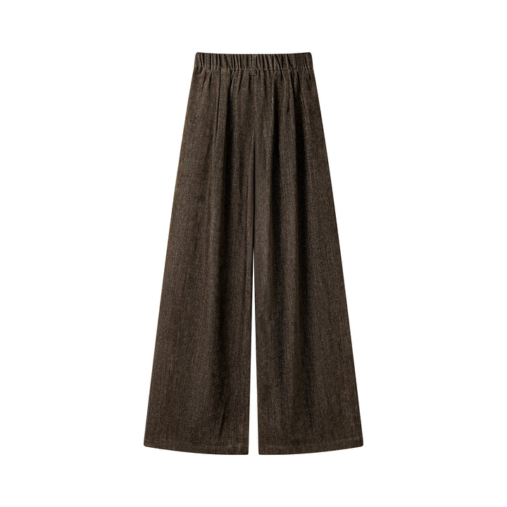 Wide-Leg Slim Fit Casual Pants