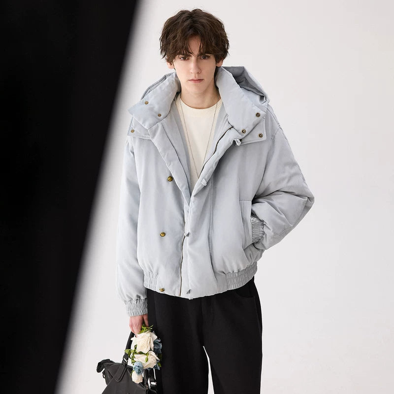 Matte Kap met Geïsoleerde Katoenen Gewatteerde Jas 