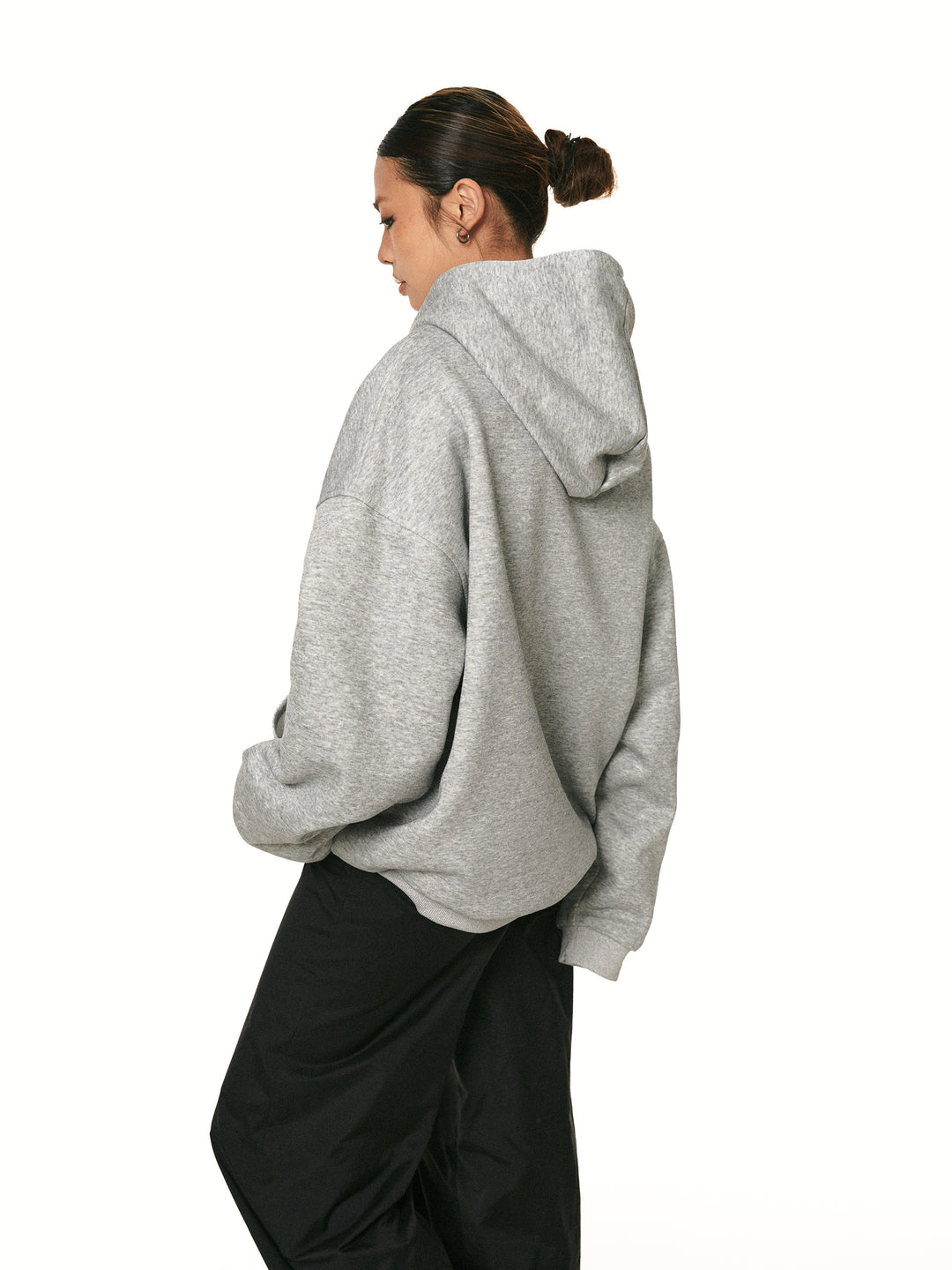 Plaid Double-Sided Hooded Jacket