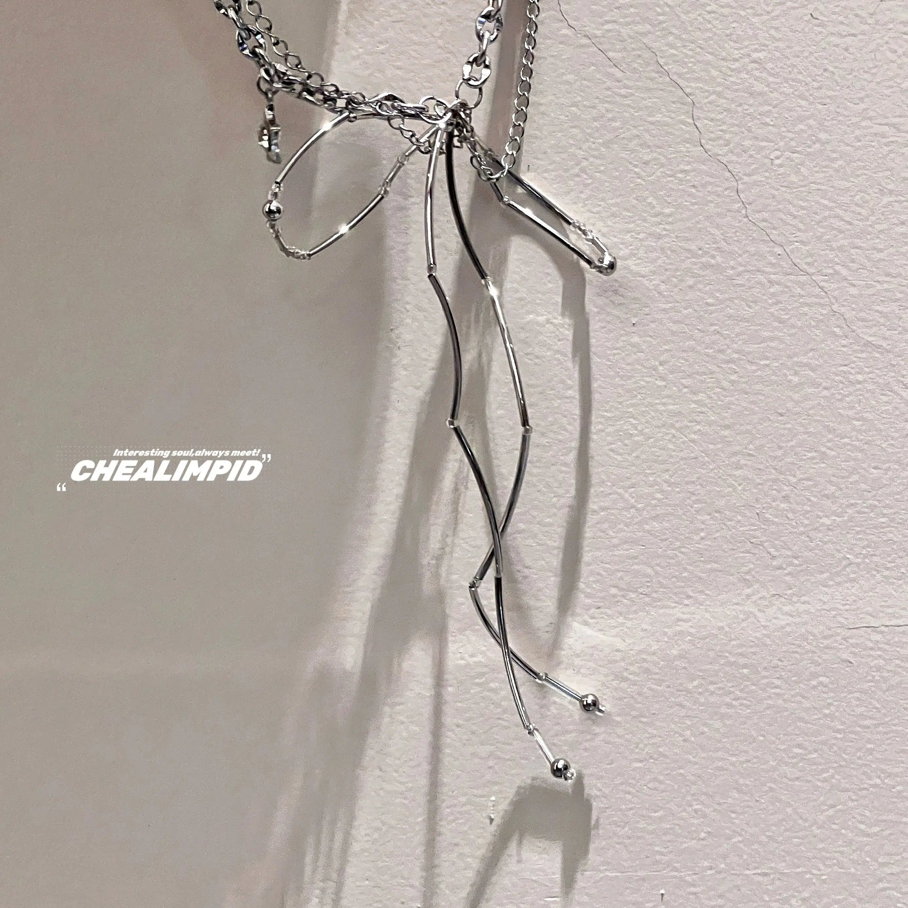 Bow Irregular Clavicle Chain Choker