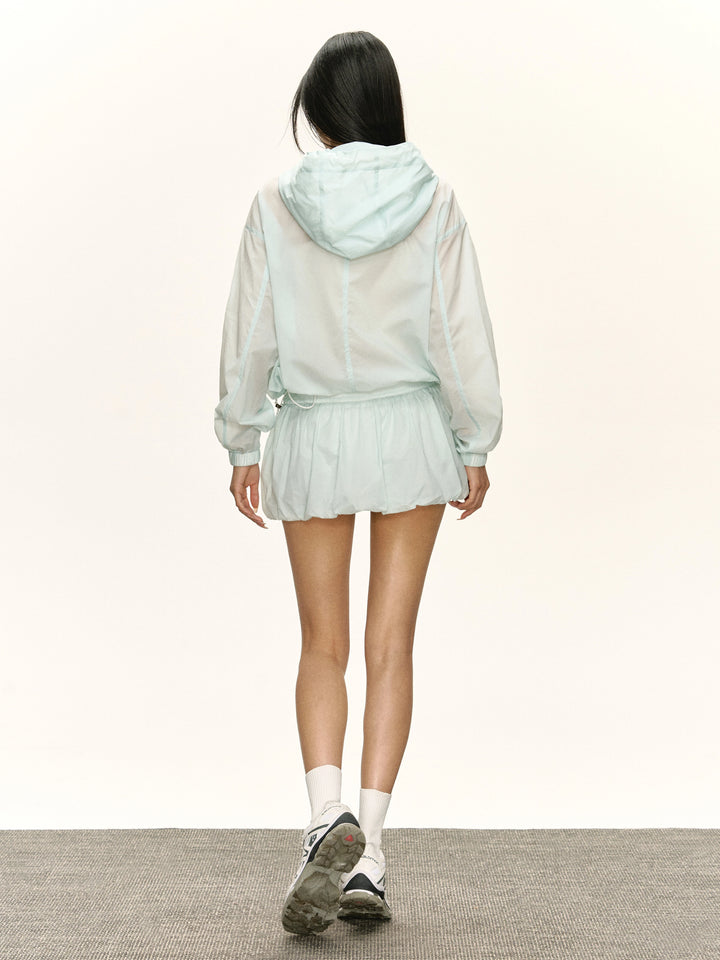Retro Sun Protection Jacket and Skirt