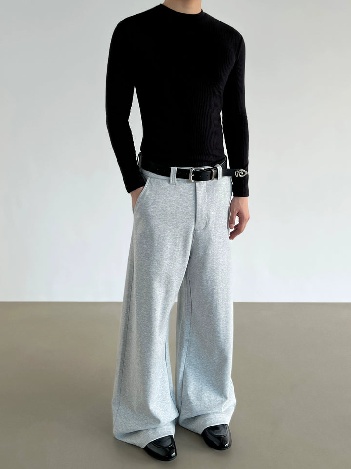 Loose Drape Casual Sweatpants