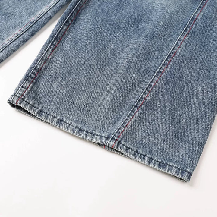 Loose High Waisted Wide Leg Jeans