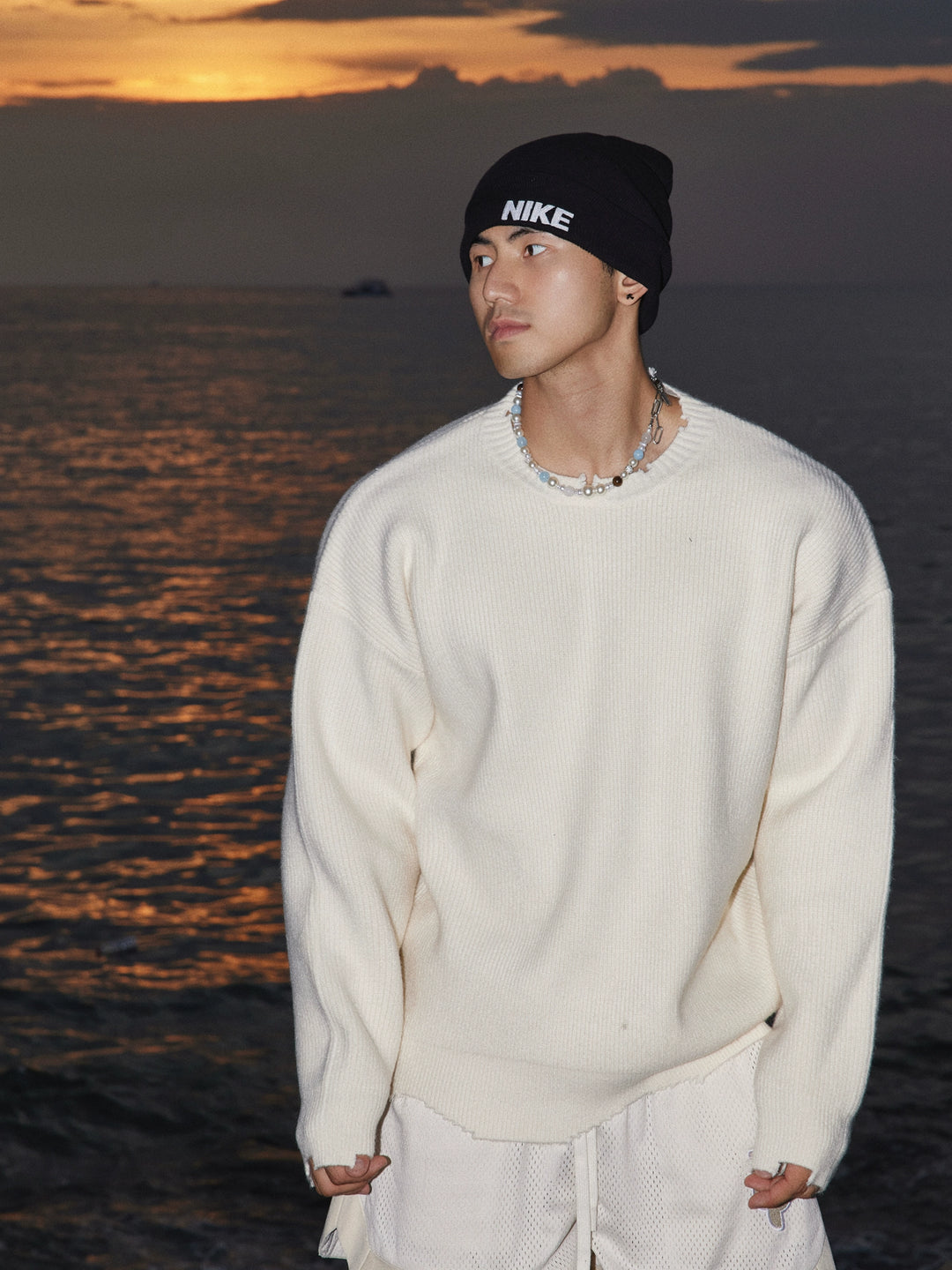 Ivy League Knit Long Sleeve Sweater