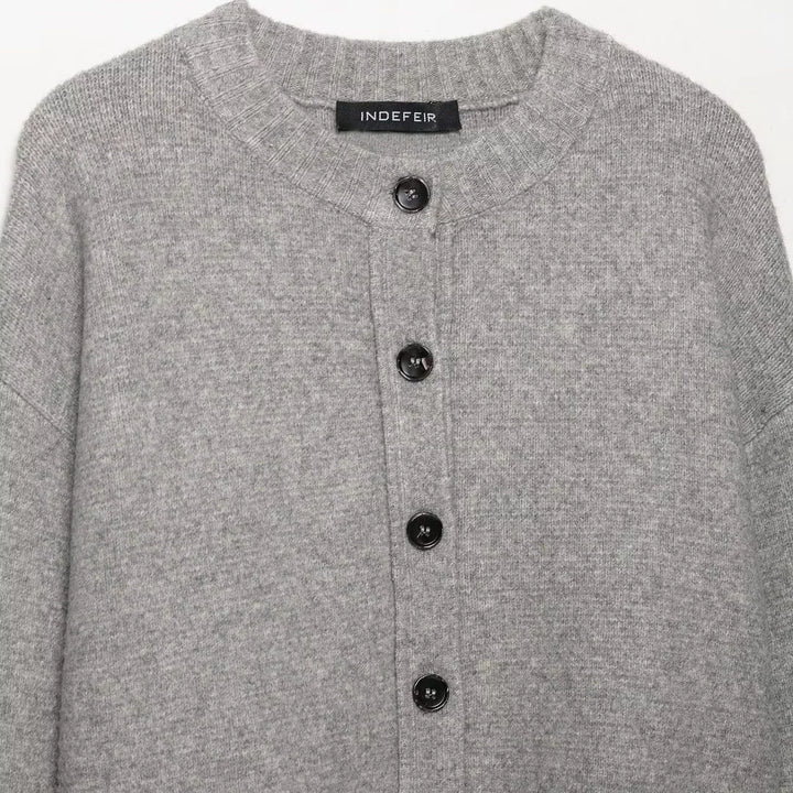 Soft Knit Button-Up Cardigan