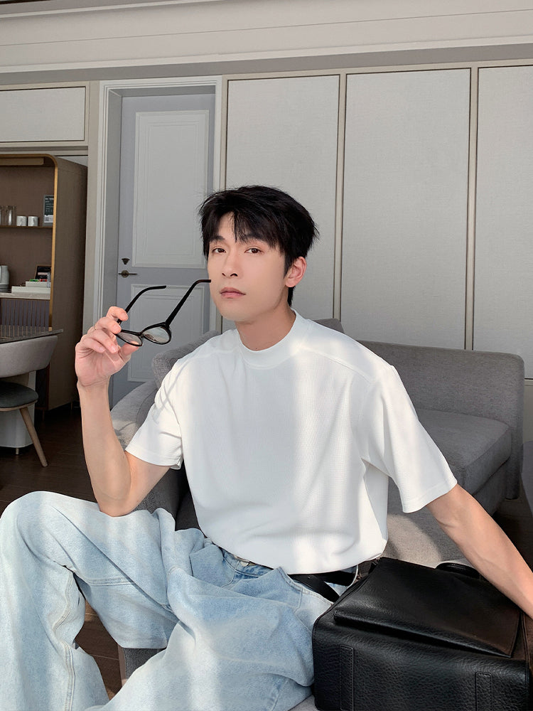 Short-Sleeve Iron-Free T-shirt