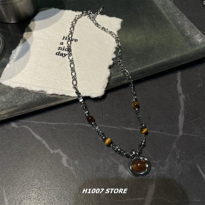 Brown Bead Necklace