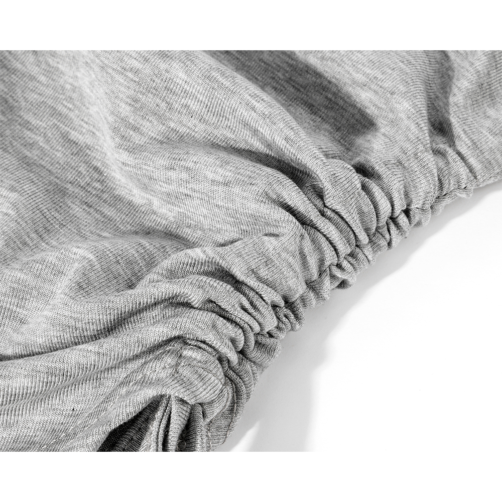 T-shirt à manches courtes froncé à une épaule 