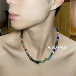 Beaded Clavicle Necklace