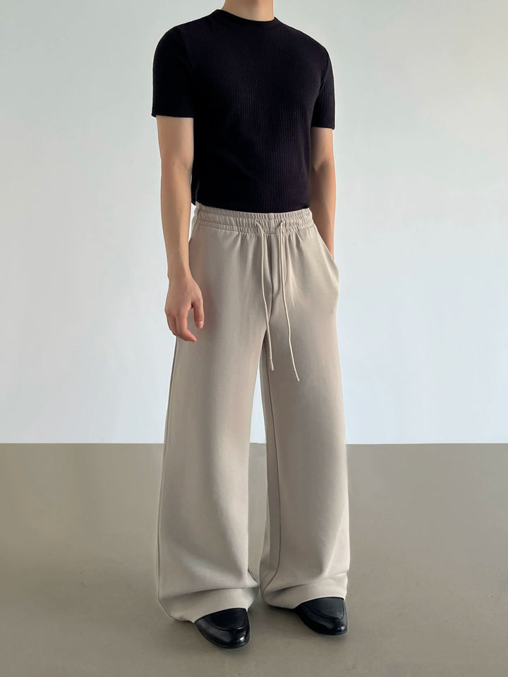 Modal  Straight Drape Pants