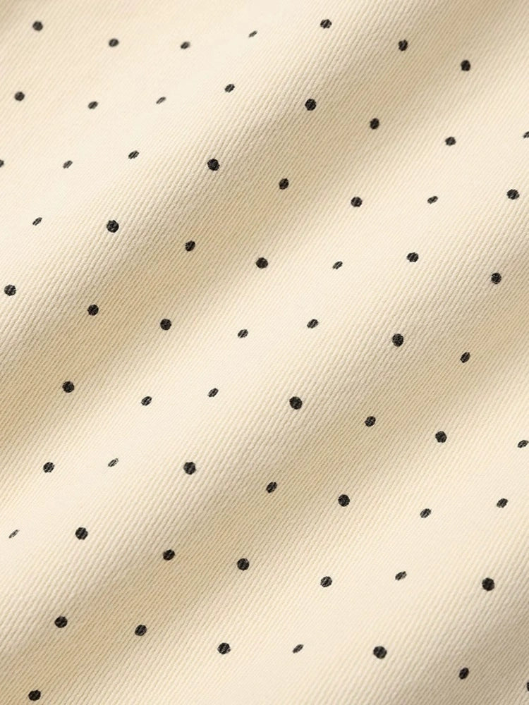 Halter Neck Polka Dot Sundress Long