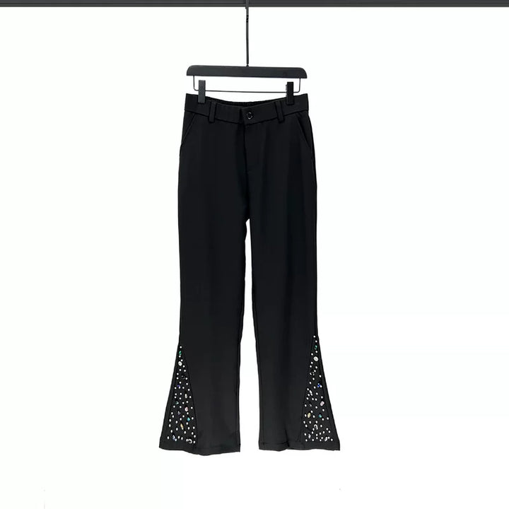 Diamond Pearl Embellished Jacket and Pants (sold separately)