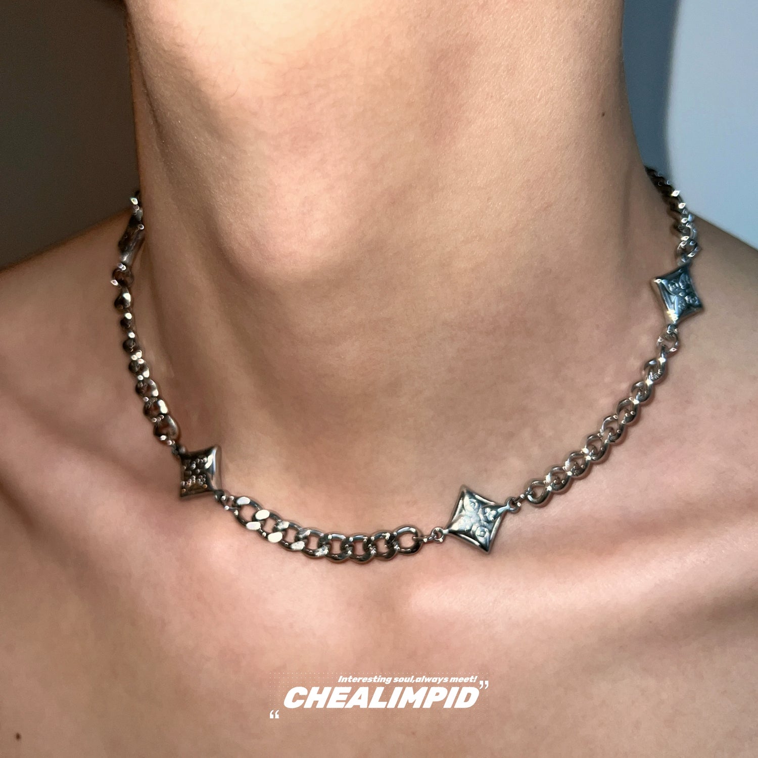 Titanium Steel Chain Necklace