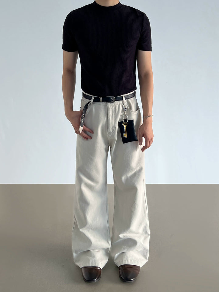 Flared A-line Loose Pants