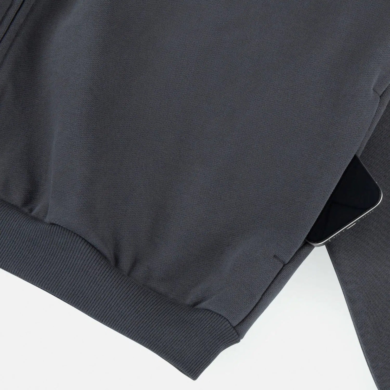 Velvet Hoodie Zipper Jacket