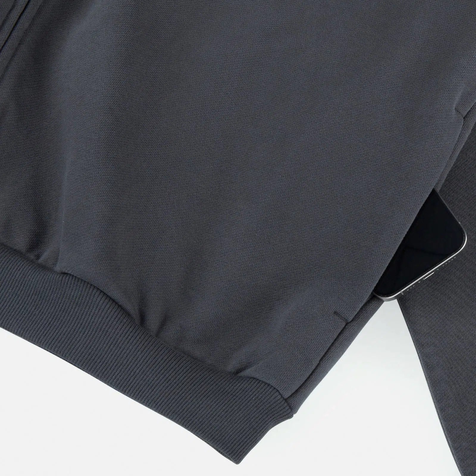 Velvet Hoodie Zipper Jacket