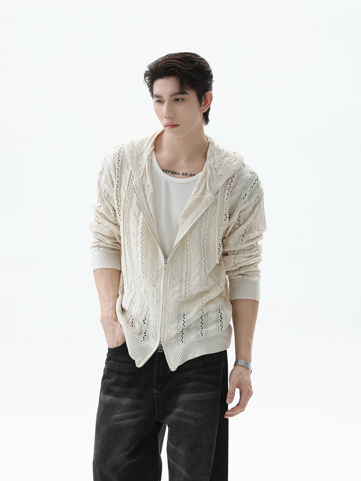 Kapuzensweater mit Reißverschluss von Hooded Hollow 