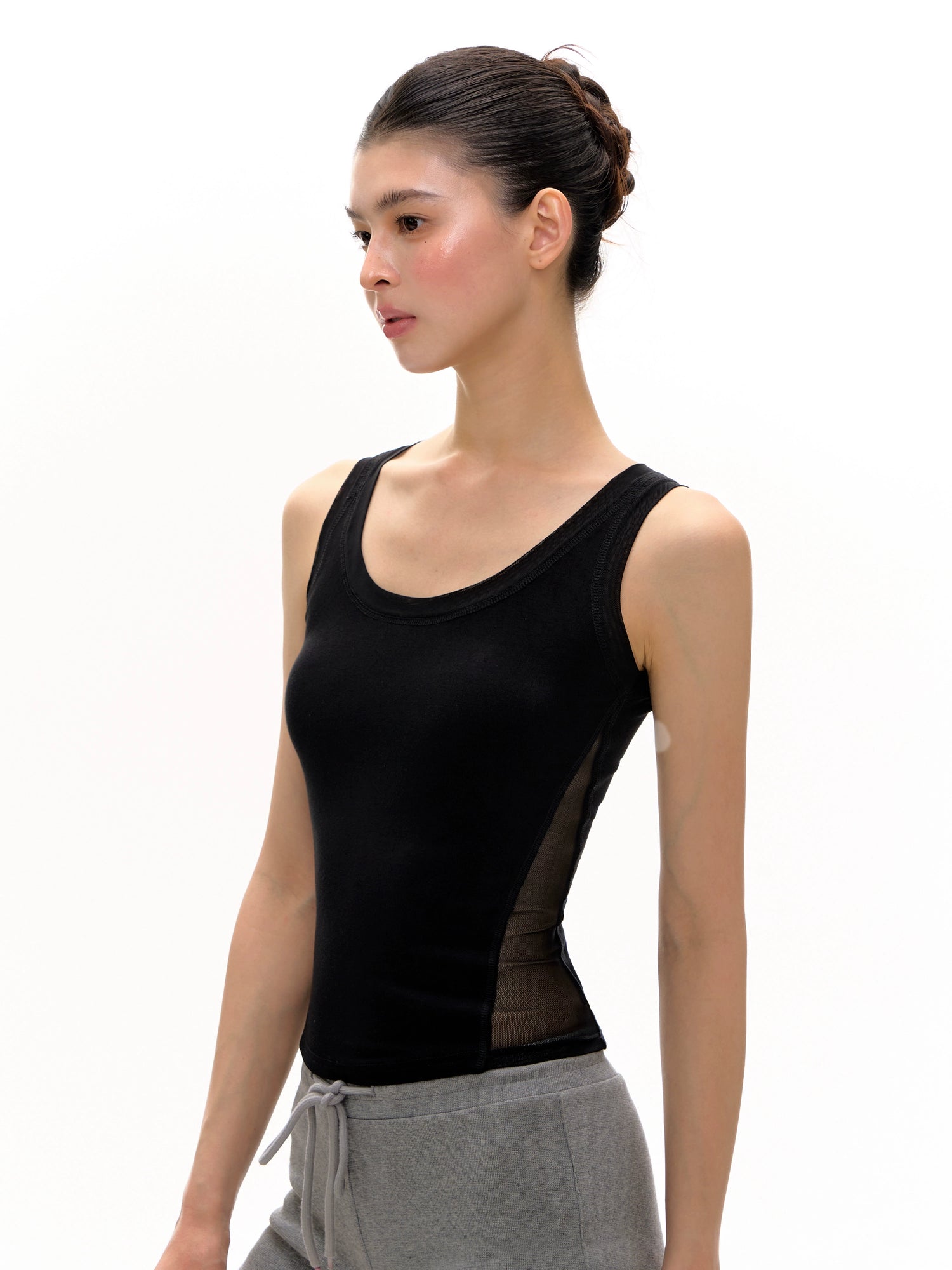 Retro Slim Fit Trägershirt 